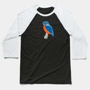 Kingfisher Bird Watching Birding Ornithologist Gift Baseball T-Shirt